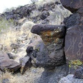 Sure enough, rock art is to be found up there
