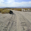 At 17-Mile Point, my road meets up with the old Mojave Road