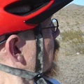 Salt excretions on my skin too, not just on my helmet straps!