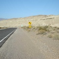 The enjoyable descent into Tecopa Basin on Highway 127 comes to an end