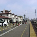 My Amtrak bus out of San José leaves me at Stockton, where I transfer to an Amtrak train to Bakersfield