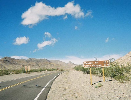 I begin the trudge from Hell's Gate up Daylight Pass Road