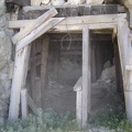 Entrance to the upper tunnel at the Bighorn Basin mine