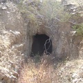 A tunnel at the first unnamed mine site off Globe Mine Road