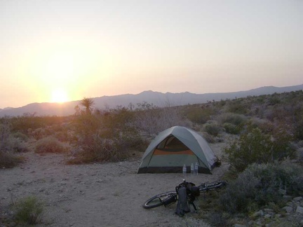 Time for another picture-perfect desert sunset near Globe Mine Road