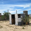 Another shed behind the old house at Ivanpah, Mojave National Preserve; let's take a look inside