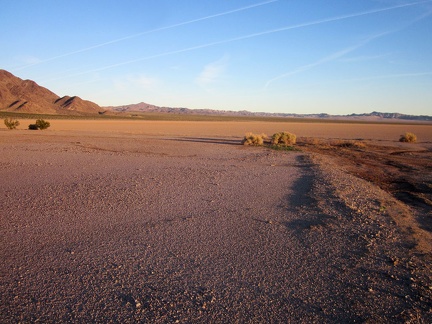  Broadwell Dry Lake at sunset