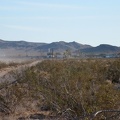 Ludlow, California, seen from Crucero Road