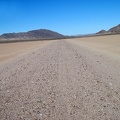 Looking north on the old T&T Railroad grade running down the middle of Broadwell Dry Lake