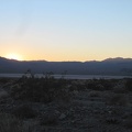 I walk into the sunset as I head toward Broadwell Dry Lake
