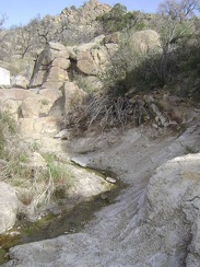 The stream in Butcher Knife Canyon looks like it might not go much further