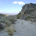 The next mile in the unnamed wash is really scenic as it winds downward between low rocky hills