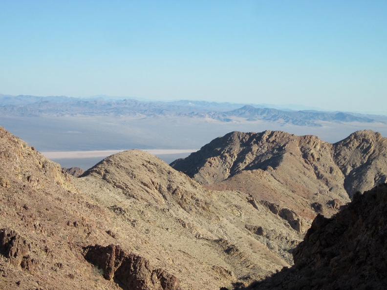 Now I'm really above Broadwell Dry Lake!