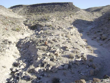 Another one of many splits in the wash