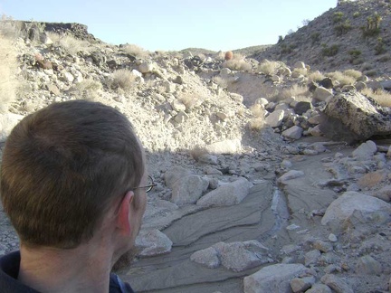 Randomly, I decide to head up the rocky right fork