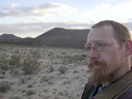 So it's down the back side of the ridge again for a short distance to avoid the wind