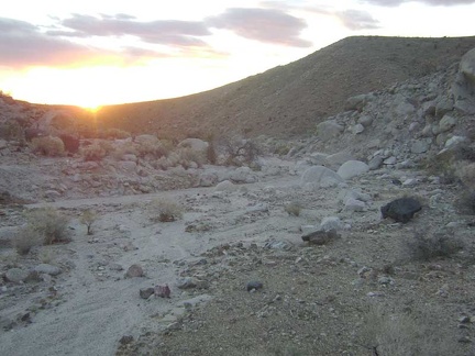 Sunset near Eyeball Rock