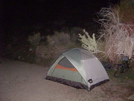 After 1/ 2 mile or so, I'm relieved to stumble across Indian Springs Road as hoped