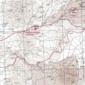 After I get home next week, I'll get a detailed USGS map and try to map today's hike in the Indian Springs and Cane Spring area
