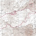 After I get home next week, I'll get a detailed USGS map and try to map today's hike in the Indian Springs and Cane Spring area
