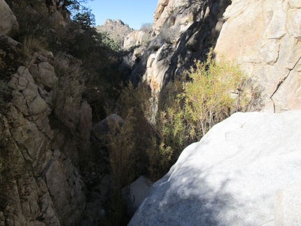 I enter the canyon, and some of it is really narrow, at least at first