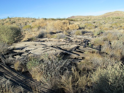 I wonder if this collapsed structure was once a house