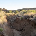 Erosion is so severe in a few spots on the old Castle Peaks road that the roadbed is almost unrecognizable