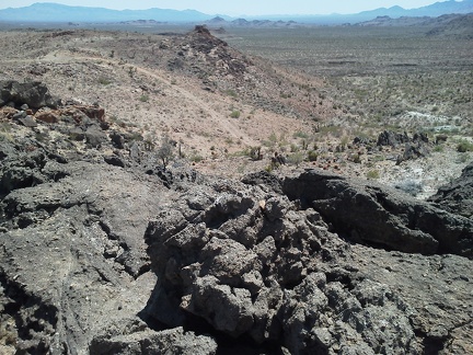 I think I'll walk over to that rock outcrop over there and see what I find...