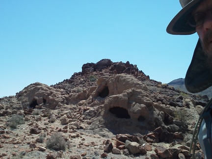 I stumble across some cool rock igloos in the Cave Spring area