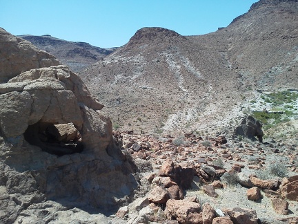 You could crawl through this rock igloo near Cave Spring