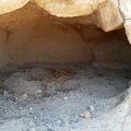 The beginnings of a nest in one of the igloos near Cave Spring