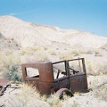 An old truck near the Amargosa River