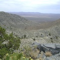 A little higher up the hill, looking west toward Valley Wells, where I stopped at the store  yesterday