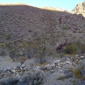 Remnant of old switchback road near Cornfield Spring, Mojave National Preserve