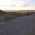 Passing the Cornfield Spring Road corral again, I exit the Providence Mountains for the day