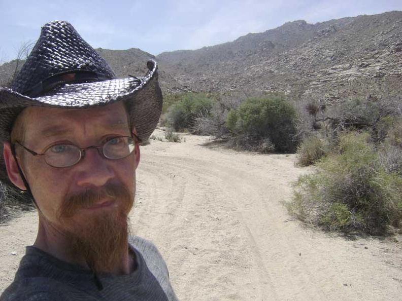 The road to Coyote Springs from my campsite is really sandy in places