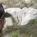 Pool of water at Coyote Springs