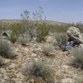 I arrive back at my tent and prepare my backpack for the afternoon hike up to an old mine in the Bighorn Basin area