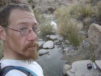 OK, the stream isn't exactly deep here, but it's deep enough