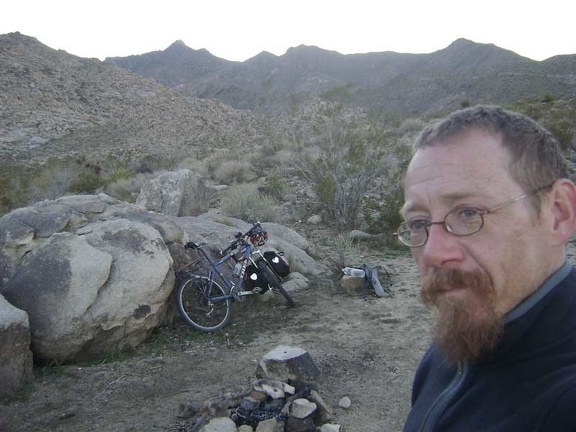 I exit the Wilderness boundary and return to my bike at the Coyote Springs campsite