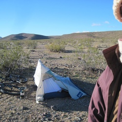 Day 8: Newberry Mountains to Barstow by bicycle on Route 66