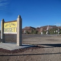 I reach the official &quot;Welcome to Daggett&quot; sign and decide to pull in for a quick tour of the small, historic town