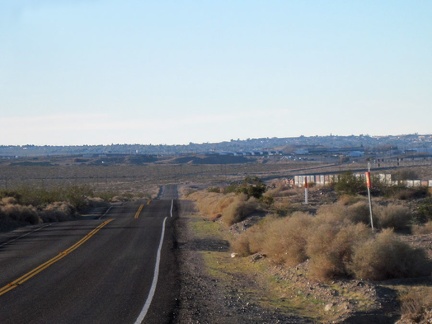 After my side trip into historic Daggett, I get back on Route 66 and head toward the I-40 freeway and tonight's motel in Barstow