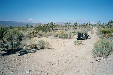 Death Valley Mine Road is almost just a trail in places