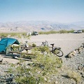 One last view of the vacant Emigrant Campground on this hot, sunny morning before packing up