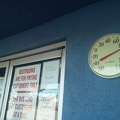 I arrive at the store at Fenner, CA and the outdoor thermometer reads 89F in the shade; no wonder I'm hot and thirsty!