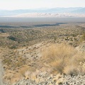 Finally, I've come out of the mountains enough to see the entire Powerline Road and Kelso Dunes ahead of me