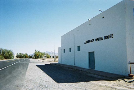 The Amargosa Opera House is the main building in Death Valley Junction
