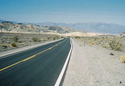 Higher above Zabriskie Point on Highway 190