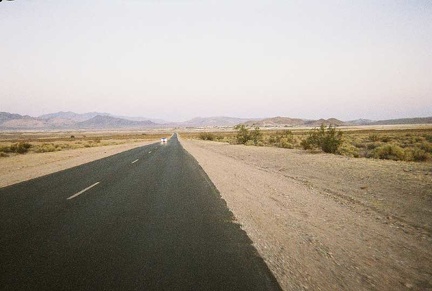 I turn off Highway 127 onto Tecopa Hot Springs Road